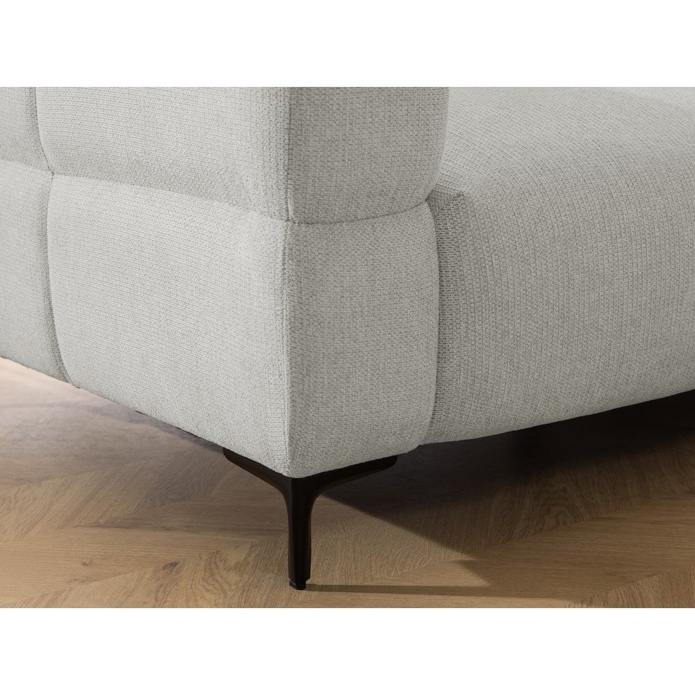 Jasnoszara sofa 217 cm Helio – Ropez (zdjęcie 9)