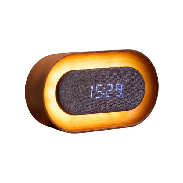 Budzik cyfrowy Lumos Walnut – Gingko-image-2