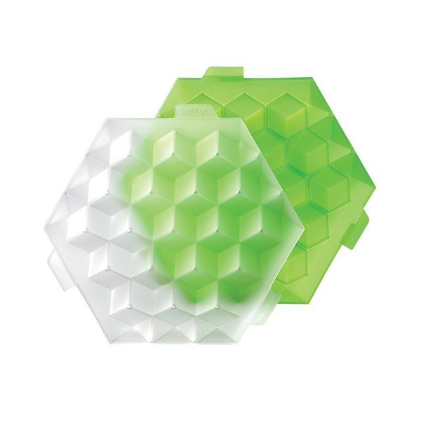 Komplet 2 silikonowych foremek na lód Ice Cube-image-2