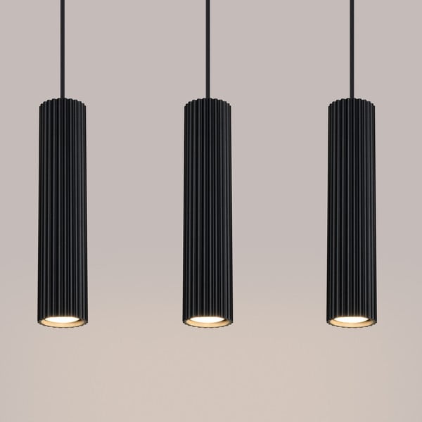 Czarna lampa wisząca Gleam – Sollux-image-1