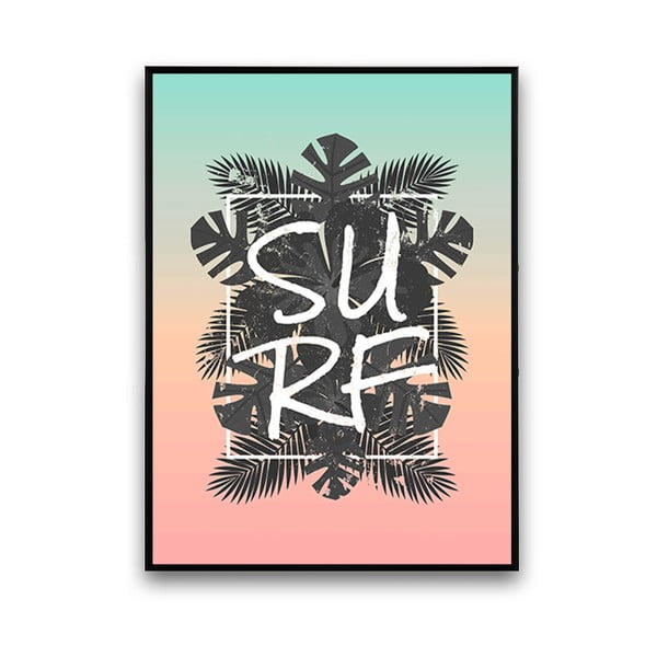 Plakat Surf, 30 x 40 cm