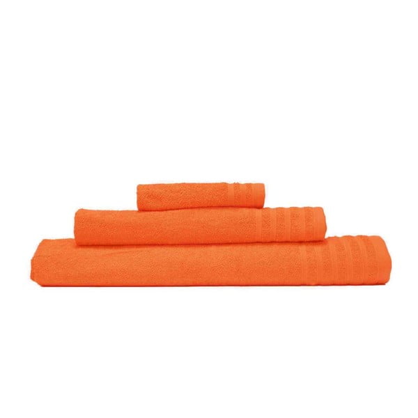 Zestaw 3 ręczników Flamenco Naranja