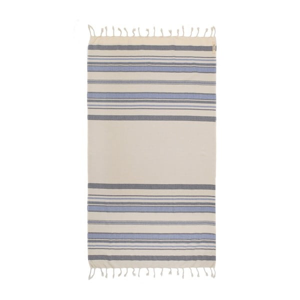 Bawełniany ręcznik hamman Begonville Serenity, 180x95 cm