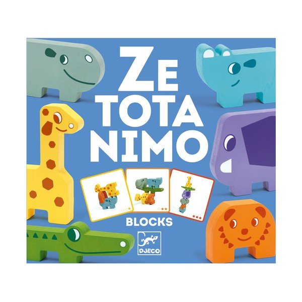 Dziecięce drewniane puzzle w kształcie zwierzątek Djeco Puzzle-image-1