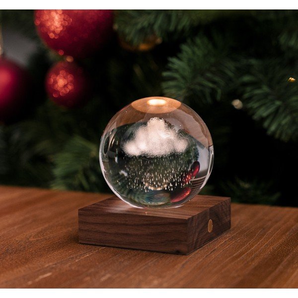 Ciemnobrązowa dekoracja świetlna na USB Amber – Gingko-image-4