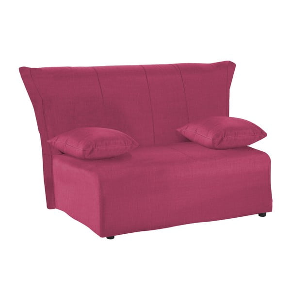 Różowa rozkładana sofa dwuosobowa 13Casa Cedro
