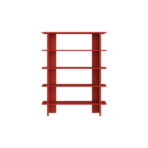 Czerwony metalowy regał 120x156x37 cm Hes – noo.ma-image-2