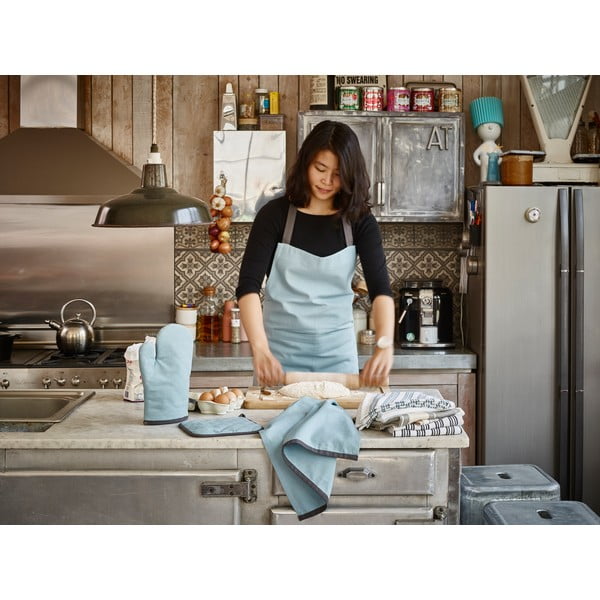 Szary bawełniany chwytak kuchenny Tiseco Home Studio Abe, 20x20 cm-image-1