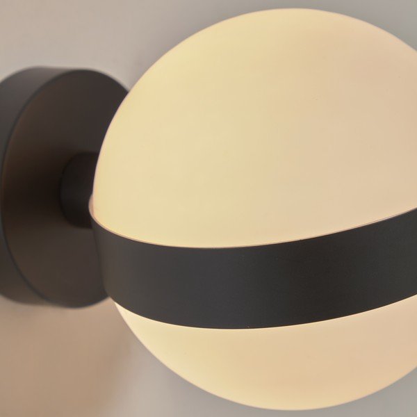 Czarny kinkiet ø 15 cm Anasol – Kave Home-image-2