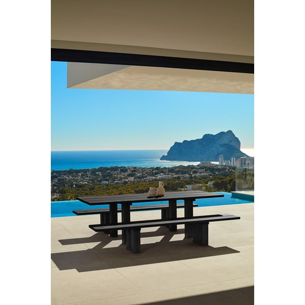 Stół z blatem z drewna sosnowego 100x260 cm Banda – Teulat-image-1