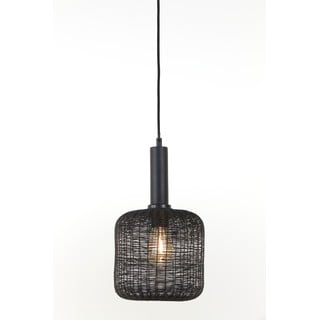 Czarna lampa sufitowa ø 22 cm Lekang – Light & Living