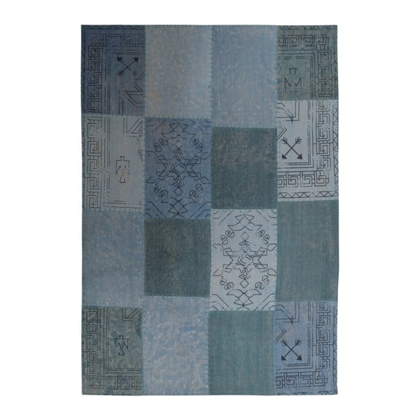 Niebieski dywan ręcznie tkany Kayoom Emotion 322 Multi, 160x230 cm