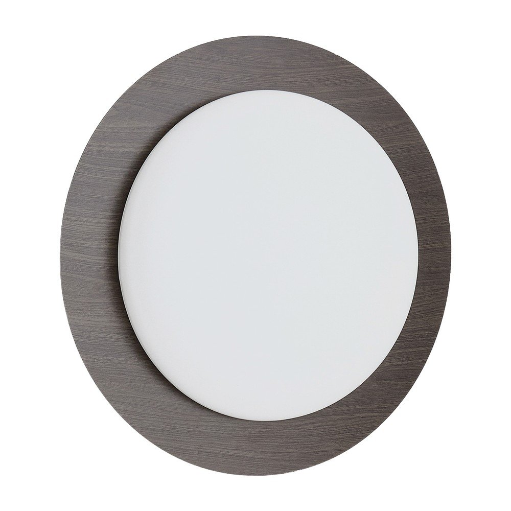 Ciemnobrązowy metalowy kinkiet LED ø 40 cm Novae – Kave Home