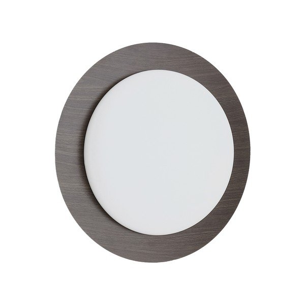 Ciemnobrązowy metalowy kinkiet LED ø 40 cm Novae – Kave Home