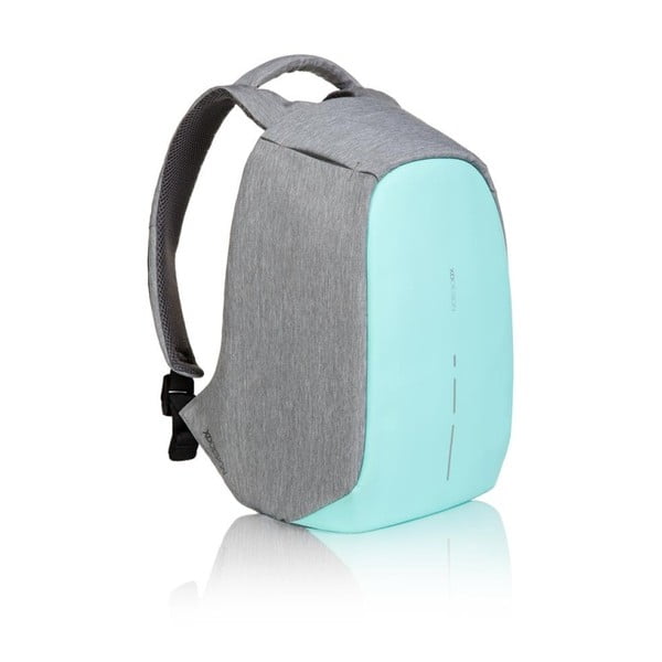 Jasnozielony plecak antykradzieżowy XD Design Bobby Compact-image-3