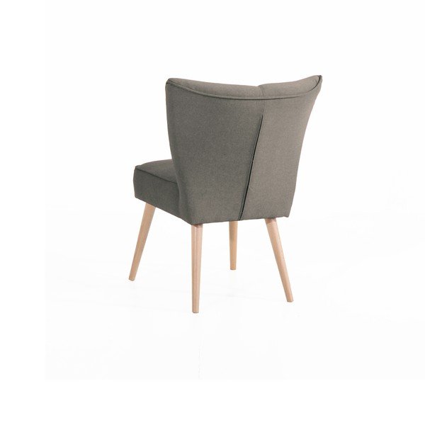 Jasnoszary fotel Max Winzer Beni-image-1
