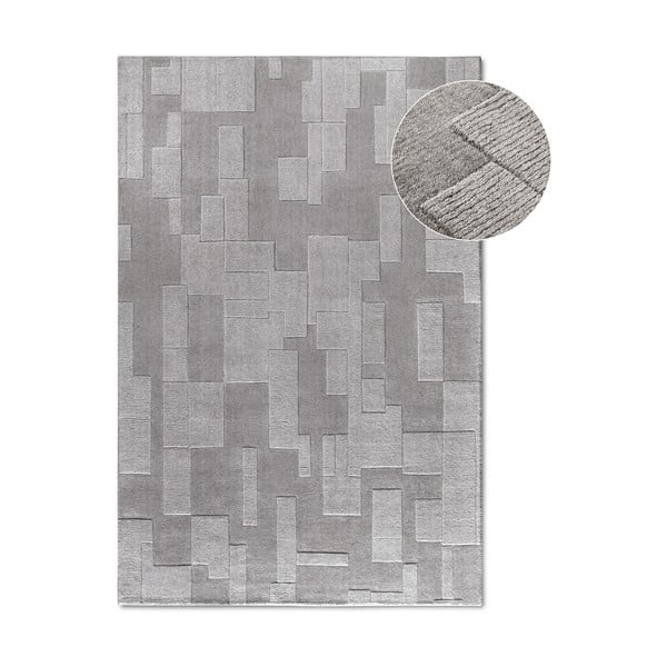 Szary wełniany dywan tkany ręcznie 160x230 cm Wilhelmine – Villeroy&Boch