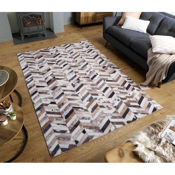 Brązowy dywan Flair Rugs Jesse, 160x230 cm-image-4
