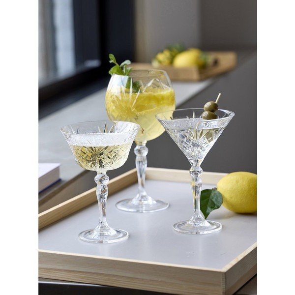 Kieliszki zestaw 4 szt. do koktajli 210 ml Melodia – Lyngby Glas-image-2