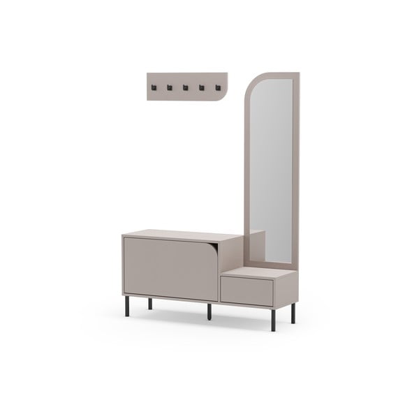 Kremowy zestaw do przedpokoju Bea – Marckeric-image-2