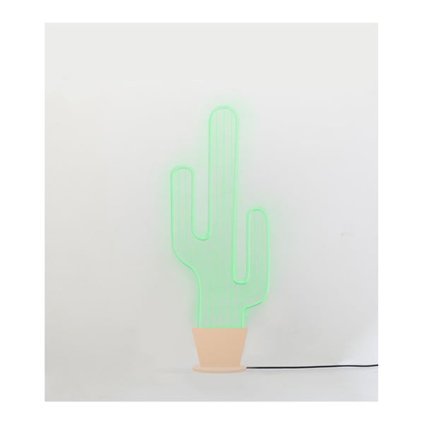 Dekoracja świetlna Really Nice Things Neon Cactus, 17x51 cm