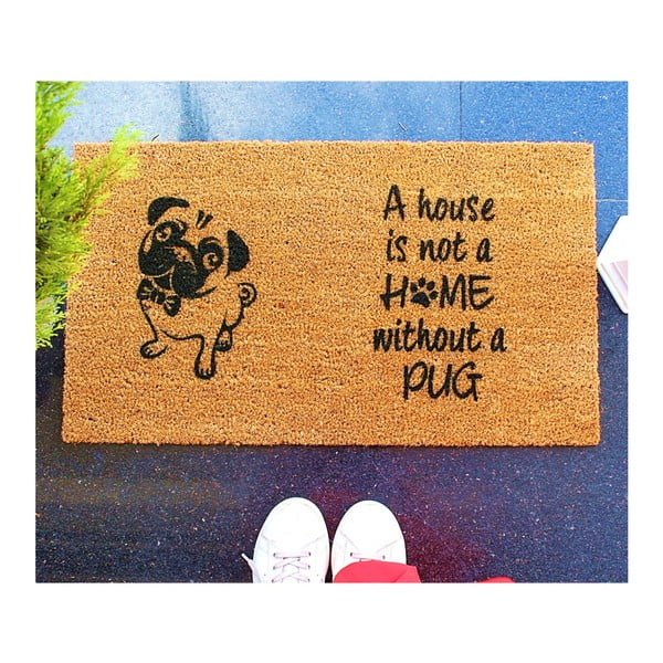 Wycieraczka Doormat Pug, 70x40 cm