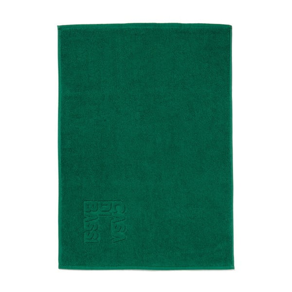 Zielony dywanik łazienkowy Casa Di Bassi Logo, 50x70 cm