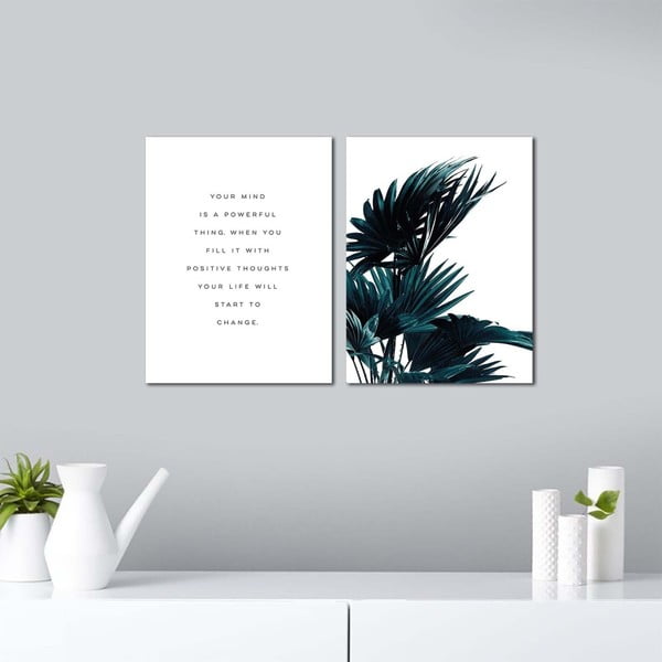Obrazy zestaw 2 szt. 30x40 cm – Wallity-image-1