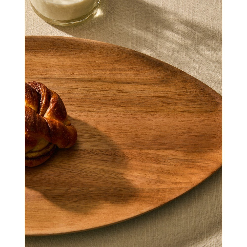 Drewniane tace zestaw 2 szt. 23x35,5 cm Nukha – Kave Home (zdjęcie 4)
