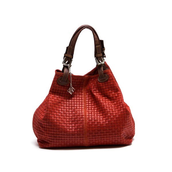 Torebka skórzana Isabella Rhea 858 Rosso-image-1