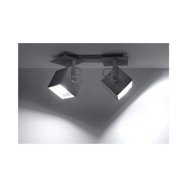 Szara lampa sufitowa Sollux Noe Dos-image-2