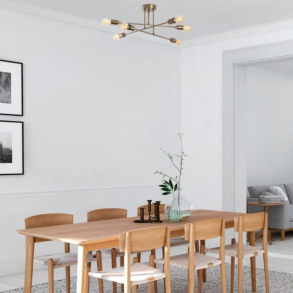 Lampa sufitowa w kolorze złota Fleur – Opviq lights-image-1