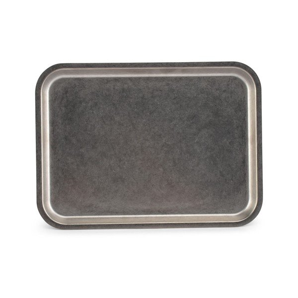 Taca do serwowania ze stali nierdzewnej 16x22 cm Serve – BonBistro-image-1