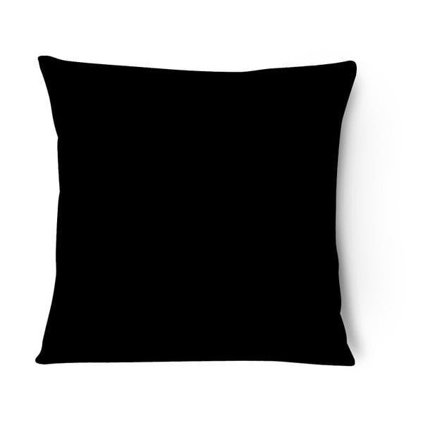 Czarna aksamitna poszewka na poduszkę Series, 43x43 cm