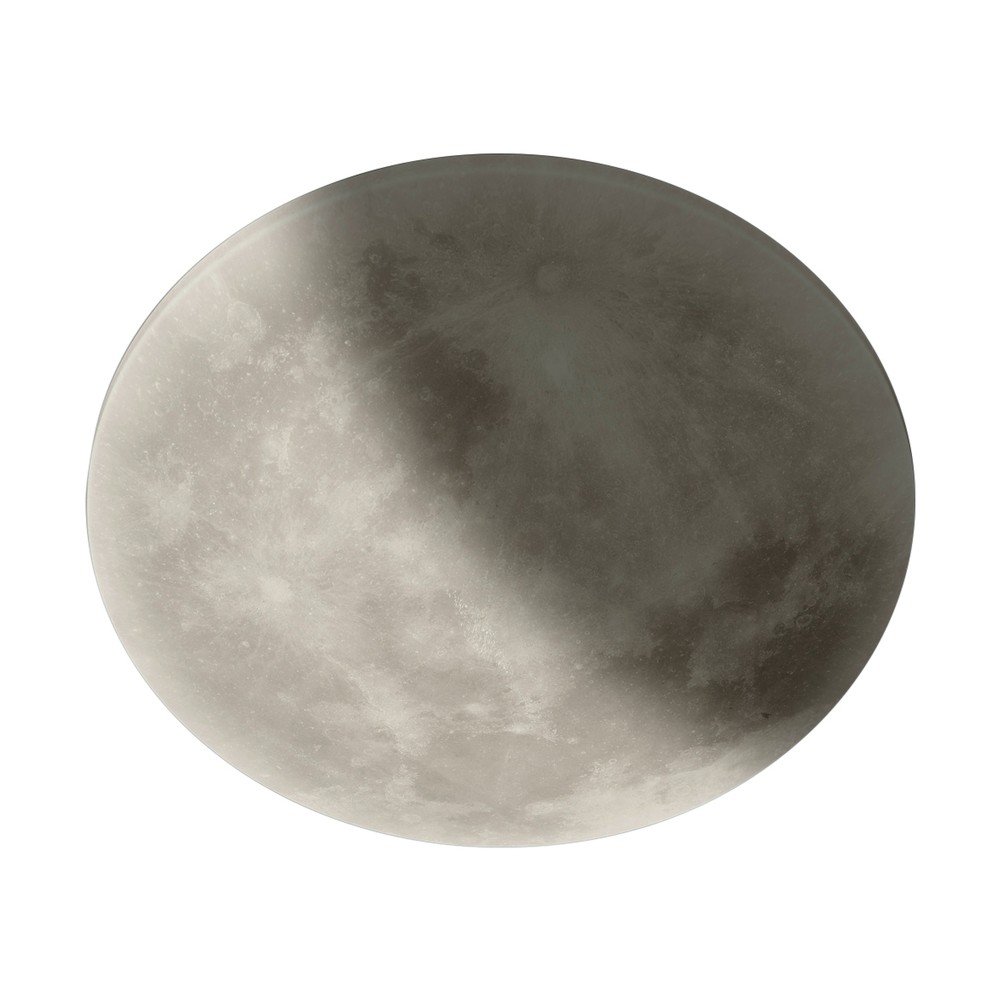 Jasnoszara dziecięca lampa sufitowa LED z kloszem ze szkła akrylowego ø 40 cm Lunar – Trio (zdjęcie 8)