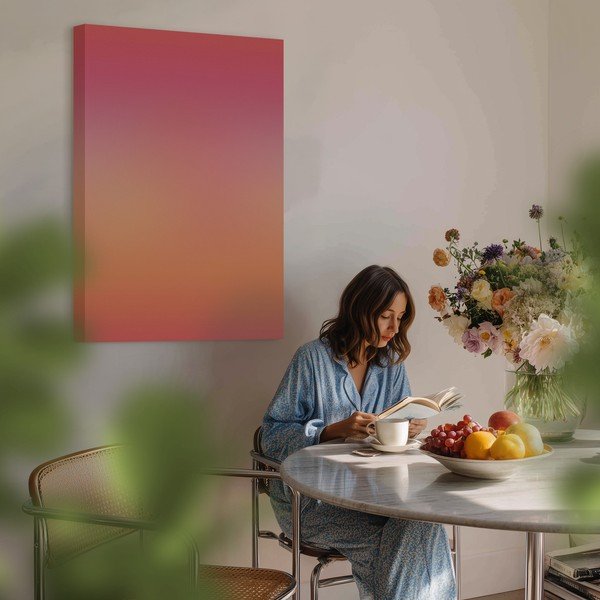 Obraz drukowany na płótnie 70x100 cm Pink Aura – Styler-image-1