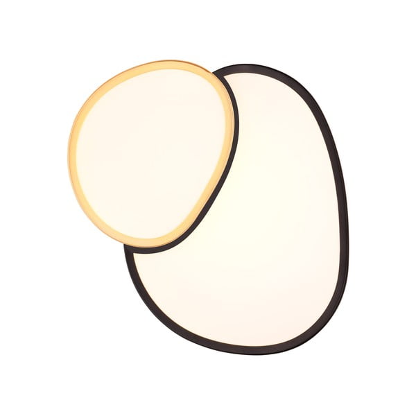 Lampa sufitowa LED w czarno-złotym kolorze 36x43.5 cm Rise – Trio-image-1