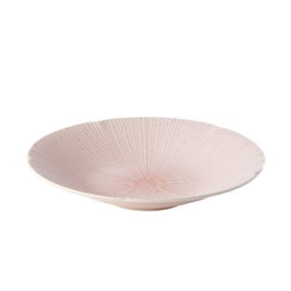 Różowy ceramiczny talerz do makaronu ø 24,5 cm ICE PINK – MIJ
