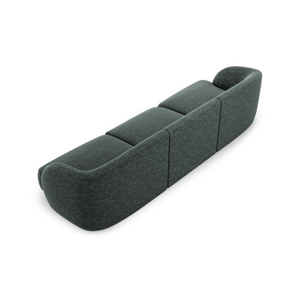 Ciemnozielona sofa 259 cm Miley – Micadoni Home-image-3
