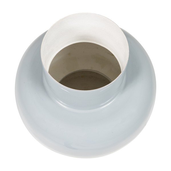 Jasnoszary metalowy wazon (wysokość 27 cm) Auri – WOOOD-image-2