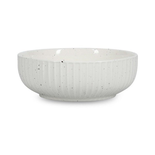 Biała miska 500 ml Ora Gloss – Salt&Pepper