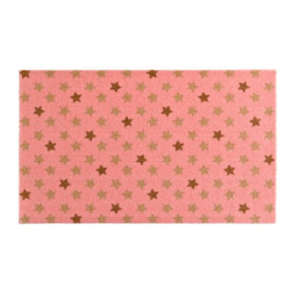Różowa wycieraczka Hanse Home Design Star Pink, 50x70 cm