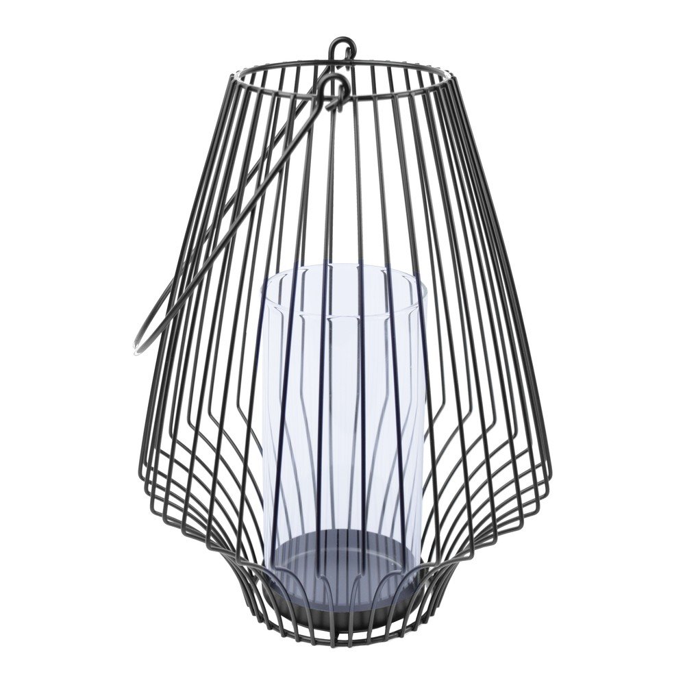 Metalowy lampion (wysokość 34 cm) – Ego Dekor