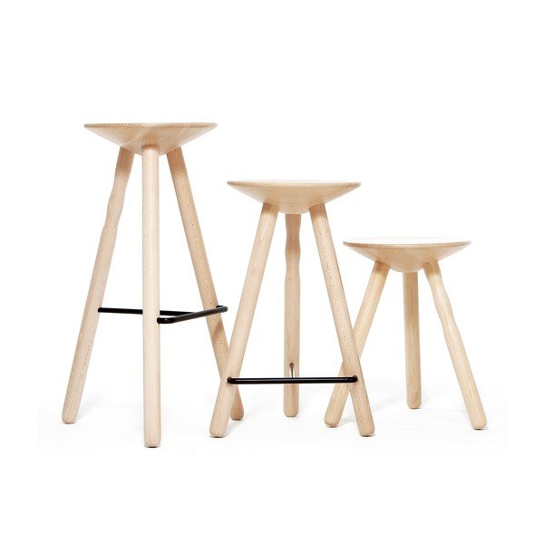 Stołek barowy Mobles 114 Luco, wysokość 60cm-image-4