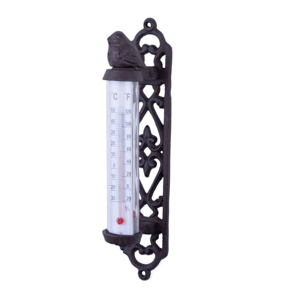Żeliwny termometr ścienny Esschert Design Winter