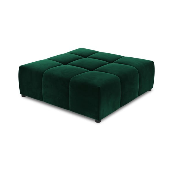 Zielony moduł aksamitnej sofy Rome Velvet – Cosmopolitan Design