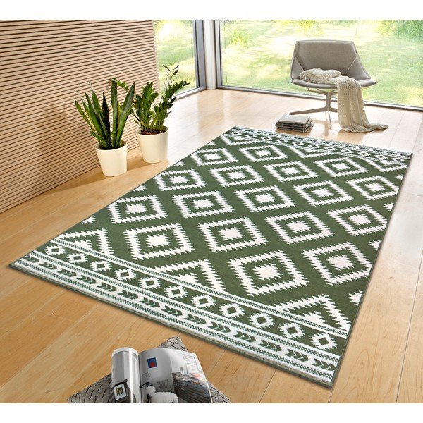 Zielony dywan 230x160 cm Ethno – Hanse Home-image-1