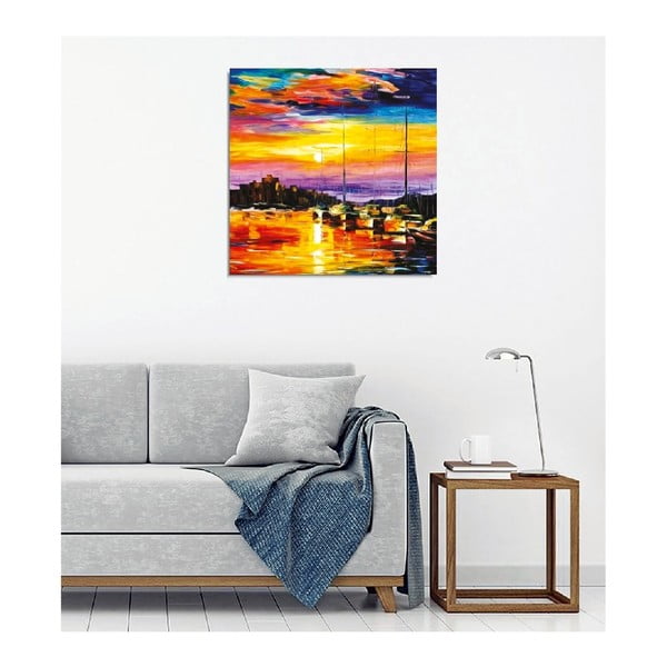 Reprodukcja obrazu na płótnie Leonid Afremov, 45x45 cm-image-2