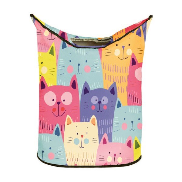 Kosz do przechowywania Butter Kings Cats in Colours, 60 l-image-1