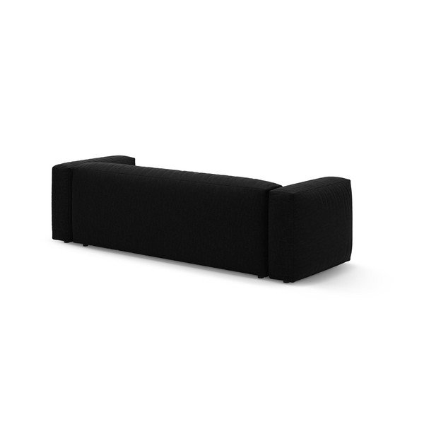 Czarna rozkładana sofa modułowa 264 cm – Micadoni -image-4